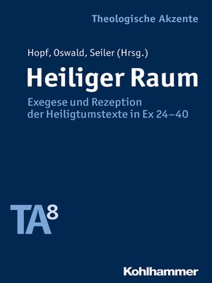 cover image of Heiliger Raum